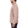 imagePiePieBuy Mens Fuzzy Sherpa Pullover Long Sleeve QuarterZip Sweatshirts Lightweight Fall Outwear Pink