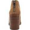 imagePiePieBuy Ankle Boots for Women Pointed Toe Ankle Booties Stacked Heel V Cut Back Zipper Chelsea BootiesCamel