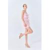 imagePiePieBuy Womens Lace Up Heeled Sandals Square Flip Flop High Heels Strappy Party ShoesBeige