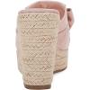 imagePiePieBuy Womens Platform Espadrilles Slip On Wedge Sandals Bow Tie Open Toe Slides ShoesPink