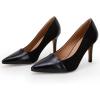 imagePiePieBuy Womens High Heeled Pumps Pointed Toe Slip On Stiletto Classic Dress Party Office Shoes Black
