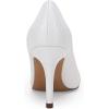 imagePiePieBuy Womens High Heels Pumps Pointed Toe Slip On Stiletto Classic Dress Party Office ShoesWhite