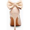 imagePiePieBuy Womens Pointed Toe High Heels Ankle Strap DOrsay Pumps Shoes Bow Wedding Bowtie Back Dress SandalsCamelpu