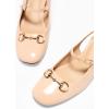 imagePiePieBuy Womens Slingback Chunky Heels Mary Jane Shoes Slip On Buckle Strap Dress Shoes Closed Round Toe PumpsKhaki