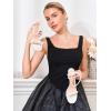 imagePiePieBuy Womens Bowknot Heeled Sandals Ankle Strap Buckle Open Toe High Stiletto Heel Pump Dress Party ShoesWhite