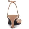 imagePiePieBuy Womens Square Open Strap Dress Shoes Kitten Heel Sandals Toe Ankle Buckle