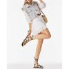 image:imagePiePieBuy Womens Lace up Strappy Sandals CrissCross Flat Gladiator Sandals Ankle Strap Square Toes Summer ShoesBlack